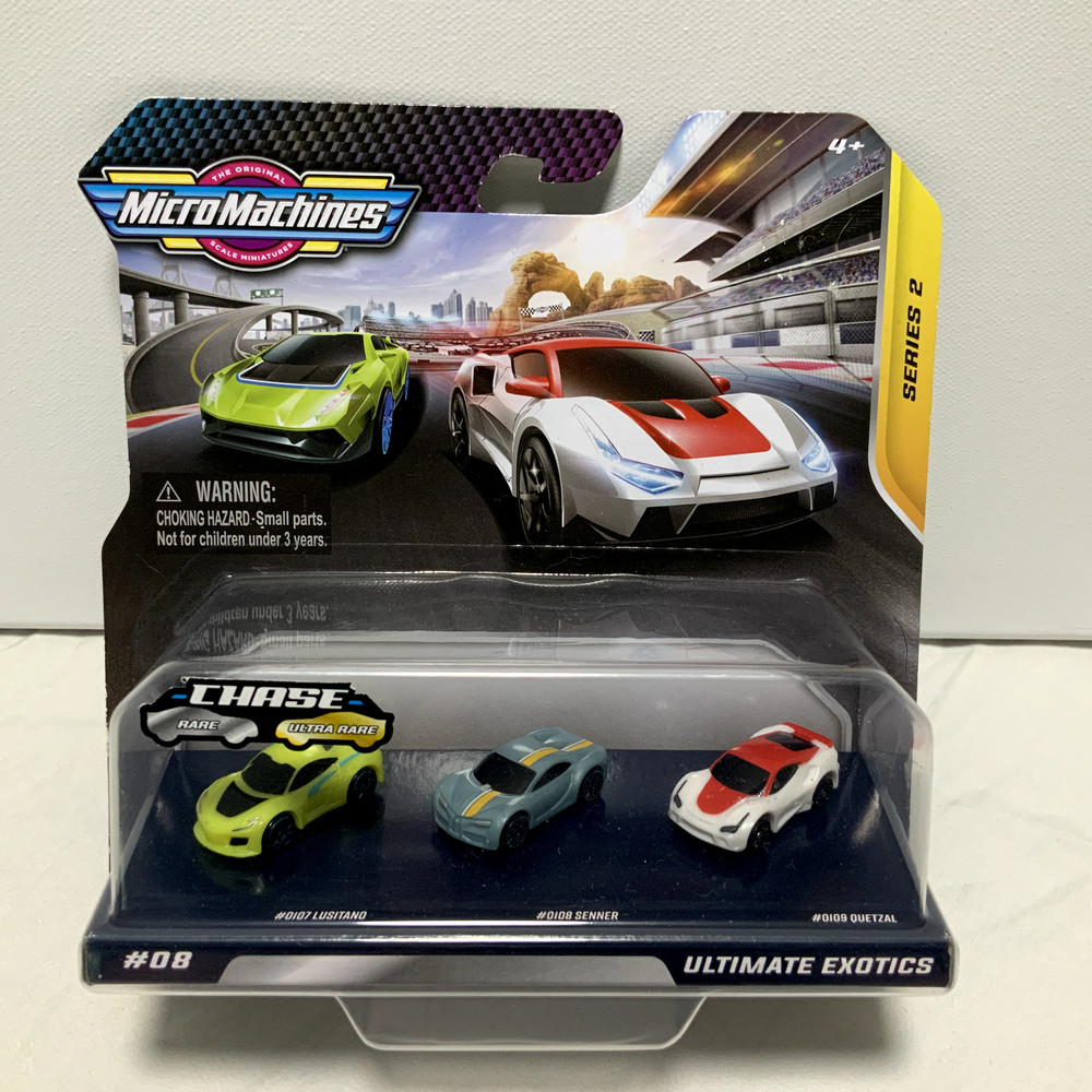 Micro Machines #08 Ultimate Exotics #0107 Lusitano #0108 Senner #0109 Quetzal