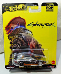 Hot Wheels Pop Culture CyberPunk Quadra Turbo-R V-Tech 1/64