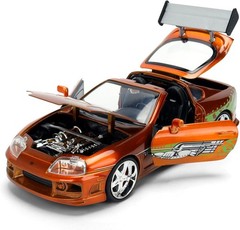 Jada Fast And Furious 25 Years Brian’s Toyota Supra 1:24 Color Brush 37703