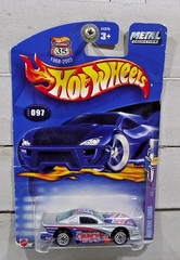 Hot Wheels Collector #97 Silver Mustang Cobra with Nestlé Crunch Logos