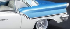 OLDS Oldsmobile Toronado 1Built Model Promo Classic Car Race Carousel BLU 442 12