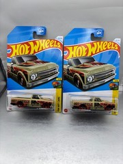 Hot Wheels (Art Cars) 2021 Lot of 2- “1967 Chevy C10”