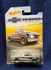 2018 Hot Wheels Chevrolet Trucks 100 Years 3/8 ’67 CHEVY C10 Gray