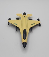 Unbranded – Plastic and Metal – Military – Navy – Fighter Jet – 1:64 – USED