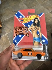 HotWheels 69 Dodge Charger **Custom**Dukes Of Hazzard General Lee