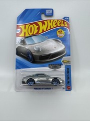 Hot Wheels 2026 Porsche 911 Carrera T ZAMAC Silver Blue