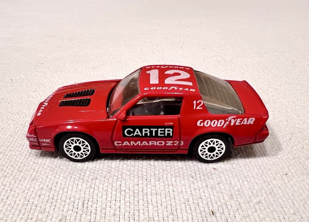 1980’s Matchbox Superfast CARTER Camaro IROC Z-28 No. 12