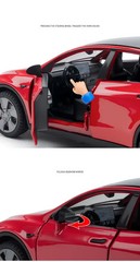 NEW 1:32 MODEL Y MODELY Diecast Model Car Sound & Light Collectible Toy Gift