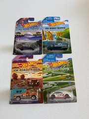 Hot Wheels HW Road Trippin Toyota/Switchback/Backwoods Bomb/Megane Lot of 4 N98