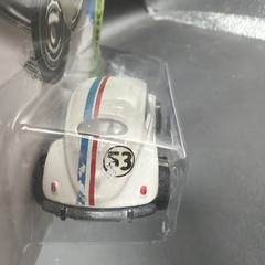 ⭐2014 Hot Wheels HW WORKSHOP HERBIE THE LOVE BUG WHITE VOLKSWAGEN BEETLE 53⭐