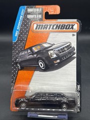 2015 Matchbox MBX ADVENTURE CITY BLACK CADILLAC ONE 5/120