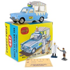 CORGI 447 – WALLS ICE CRERAM VAN – CORGI MODEL CLUB RE-ISSUE – NEW