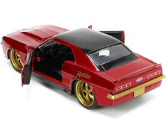 1969 CHEVROLET CAMARO DARK RED & ROBIN FIGURE “BATMAN” 1/32 DIECAST JADA 33088