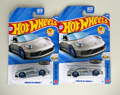 Hot Wheels 2026 Mainline Zamac Porsche 911 Carrera T Factory Fresh Lot of 2