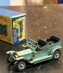 Matchbox “Models of Yesteryear” 1907 Rolls Royce Silver Ghost Y-15 With Box