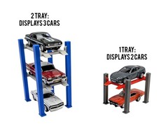 4-POST 2 & 3-LEVEL 3D PRINTED VEHICLE CAR LIFT 1:64 1:43 1:24 1:18 SCALE CARS