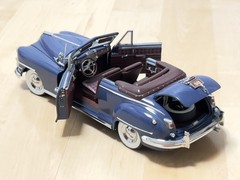 1948 Chrysler New Yorker navy in 1:24 scale by Danbury Mint