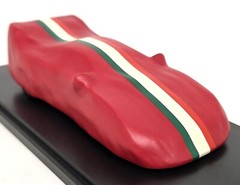 Matrix 1/43 Ferrari F40 Undercover Red Italian design Diorama Resin Model Car