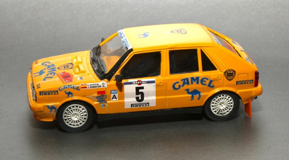 Lancia Delta HF Turbo 4WD. 1:43 by Vitesse. 1988 Rallye Catalunya – Costa Brava