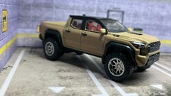 CUSTOM ’24 Toyota Tacoma TRD Pro • Chrome Real Riders • Hot Wheels Premium Truck