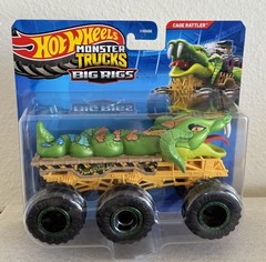 Hot Wheels Monster Trucks Big Rigs Cage Rattler Snake Truck New Sealed