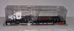 Norscot Toy, PETERBILT 389 SEMI TRACTOR / TRAIL KING LOWBOY TRAILER (1/87)
