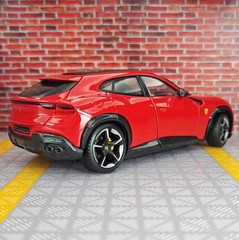 1:24 FERRARI Purosangue Alloy Diecast Racing Car Model Sound/Light Toy Gift NEW