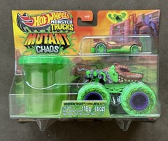 2026 Hot Wheels Mutant Chaos with Slime! 1:64 Diecast BONE SHAKER & WRECKIN WOLF