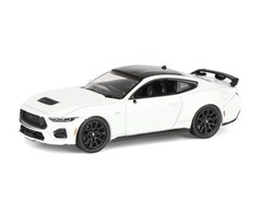 2024 Ford Mustang – White Diecast 1:64 Scale Model – Greenlight 13370F