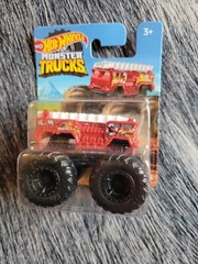 Hot Wheels Monster Truck 5 Alarm Fire Engine Red Ladder Truck Mattel 2022 1/64