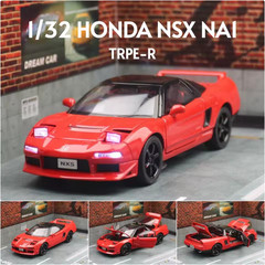 1:32 Honda Acura NSX NA1 Diecast Toy Car Pull Back Sound Light Model Gift