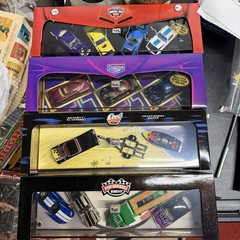 Lot (4) Hot Wheels Collectibles Sets Gone 60 Seconds Lowboyz Muscle Fire Workz