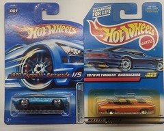 Hot Wheels 2006 Mopar Madness 1970 Plymouth Barracuda & 1999 1970 Cuda