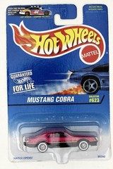 Hot Wheels Ford Mustang Cobra 1997 Diecast 1:64 Scale Hatch Opens