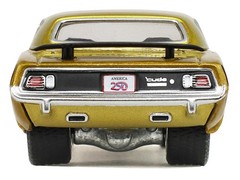 1971 PLYMOUTH HEMI CUDA GOLD “AMERICA 250” 1/64 DIECAST BY GREENLIGHT 28180 D
