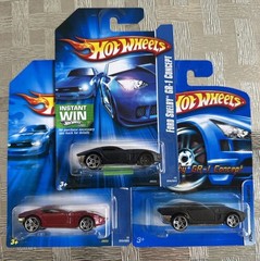 Hot Wheels Ford Shelby GR-1 Concept Black & Red & ERROR Black Wheel Version!