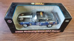 1969 mustang Boss 302 Racer #15 Napa Die Cast Replica 1:24th Scale NOS