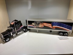 Franklin Mint PETERBILT 379 W/ Refrigerated Trailer 1/32 scale – RARE, VINTAGE