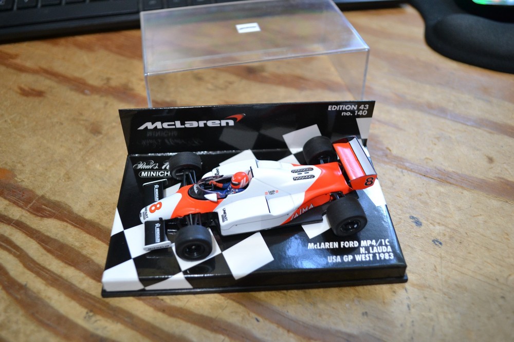 1/43 Minichamps Mclaren F1 Ford MP4/1C Lauda US GP West 1983
