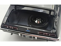 1969 CHEVROLET COPO CAMARO TUXEDO BLACK 1/18 DIECAST MODEL BY ACME A1805736