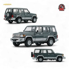 BM Creations Toyota Land Cruiser LC76 Dark Grey – RHD 1:64