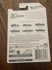 2018 Hot Wheels ’67 Camaro Chase 50th Anniversary Black and Gold Chrome Limited