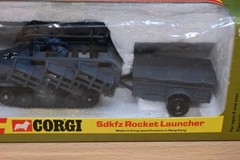 Corgi Toys #907 German Semi-Track Sdkfz Rocket Launcher
