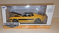 Jada Toys Bigtime Muscle 1973 Mustang Mach 1 1:24 yellow Diecast