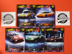 HOT WHEELS PREMIUM- CAR CULTURE EXOTIC ENVY – FPY86-9595G – 5 CAR SET