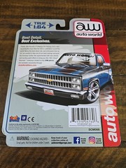 Auto World Store Exclusive 1981 Chevy Silverado Fleetside (Patina Blue)!!