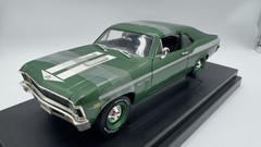1969 Yenko 427 Nova – Supercar Collectibles By Ertl – 1:18 – Green – Rare