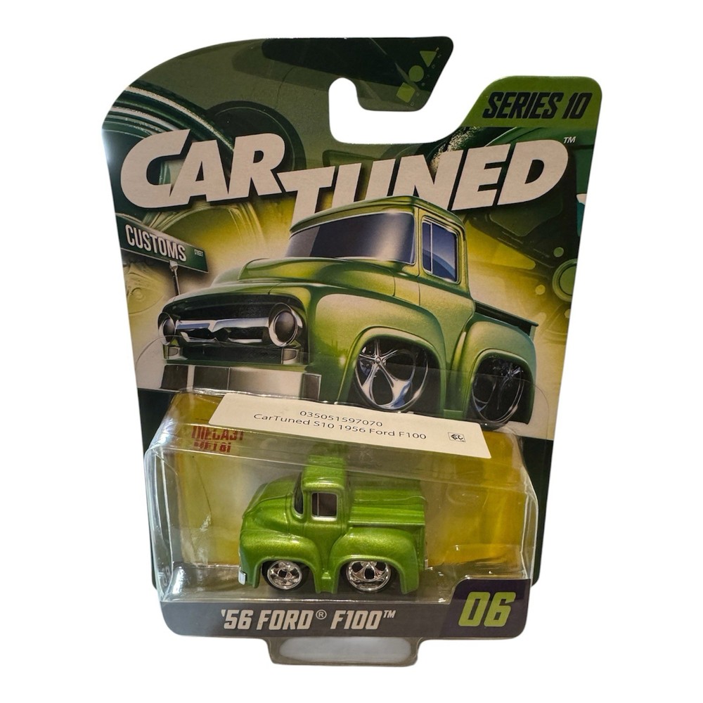 Car Tuned Series 10 ‘56 Ford F100 Green Customs #06