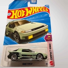 Hot Wheels Hako Type D Compact Kings 1/10 Green Diecast Car 78/250 Mattel 2024