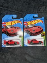 Lot Of 2 Hot Wheels Porsche 993 GT2 HW Exotics 1/10 Red w/Black!!!
